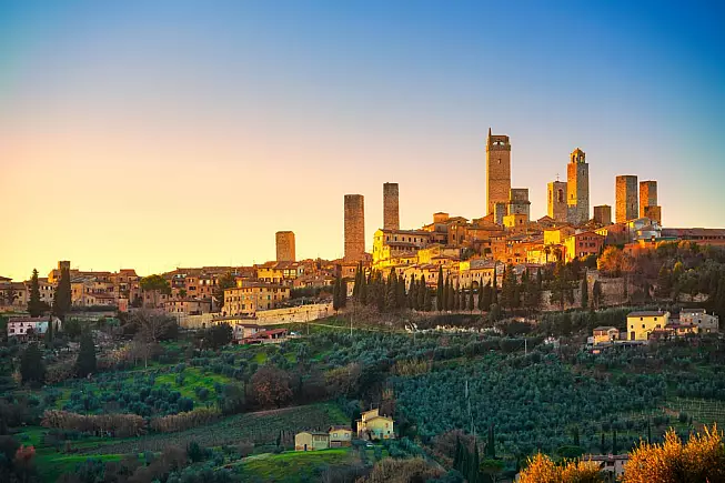 San Gimignano, la città delle torri e della Vernaccia