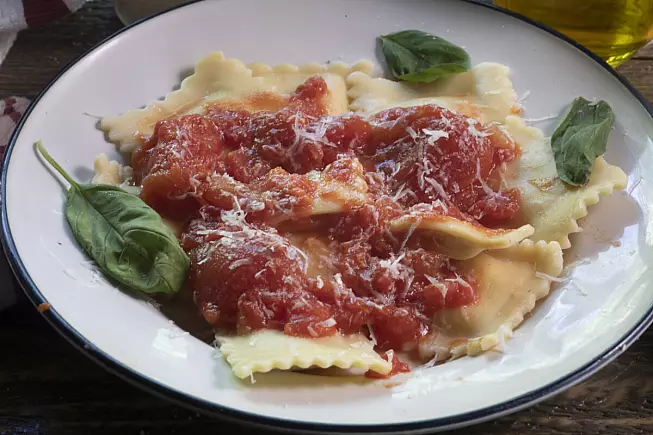 Raviolo scapolese
