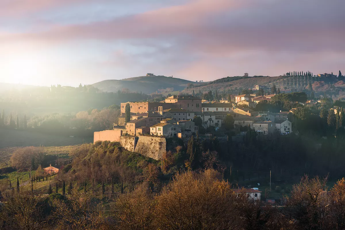 San Giovanni d’Asso in Toscana