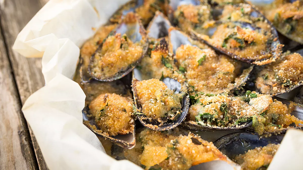 Cozze alla tarantina arraganate