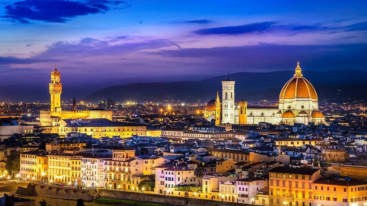Firenze: skyline dal Piazzale Michelangelo 