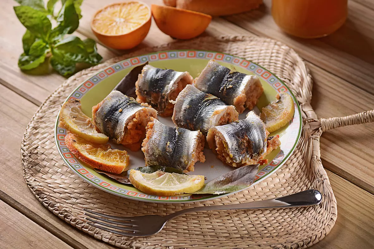 Sarde a beccafico, tipica ricetta della cucina siciliana