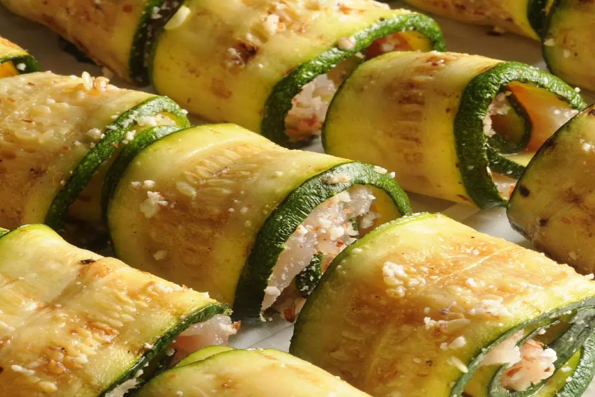Involtini di zucchine