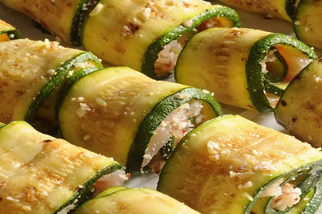 Involtini di zucchine