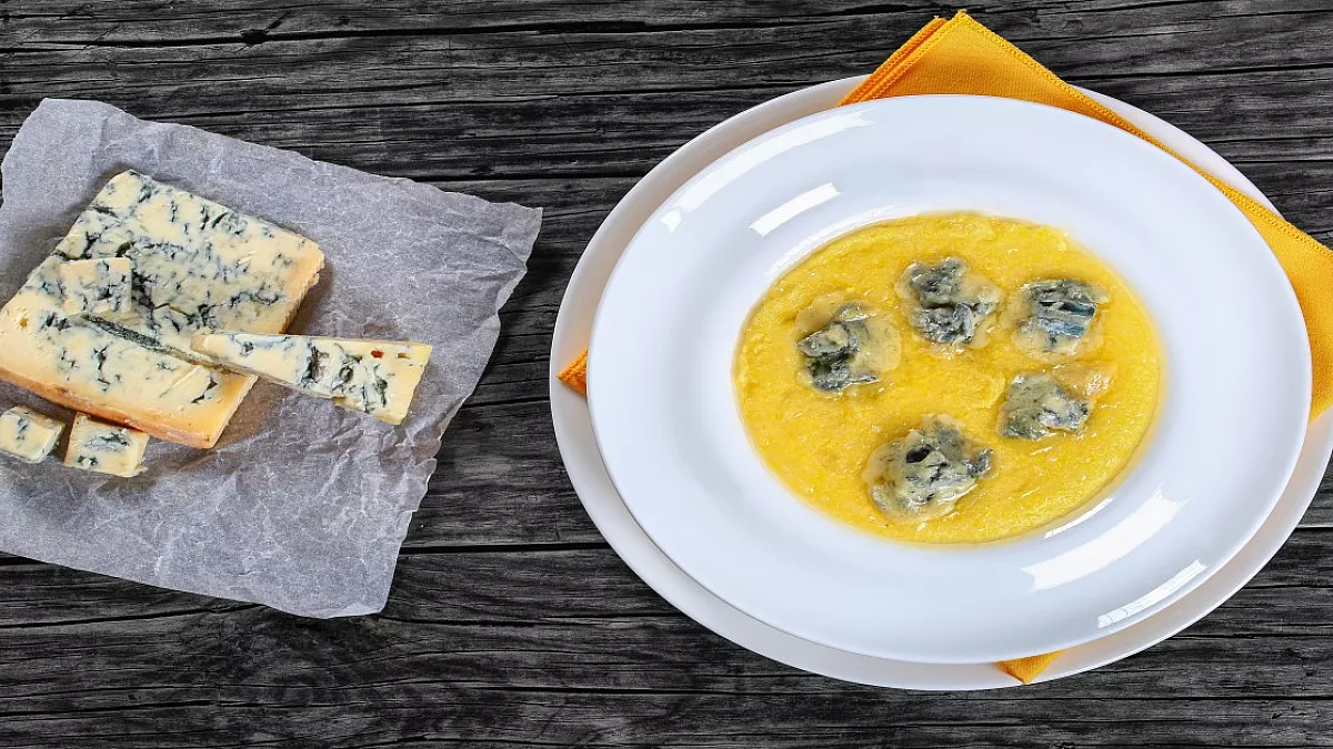 Polenta e gorgonzola