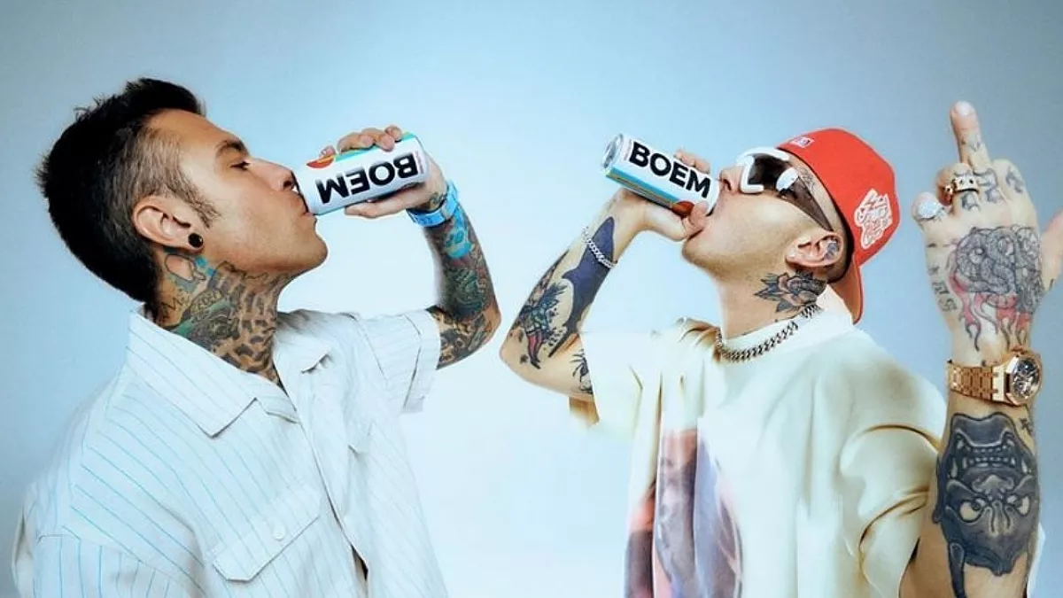 Social di Fedez e Lazza