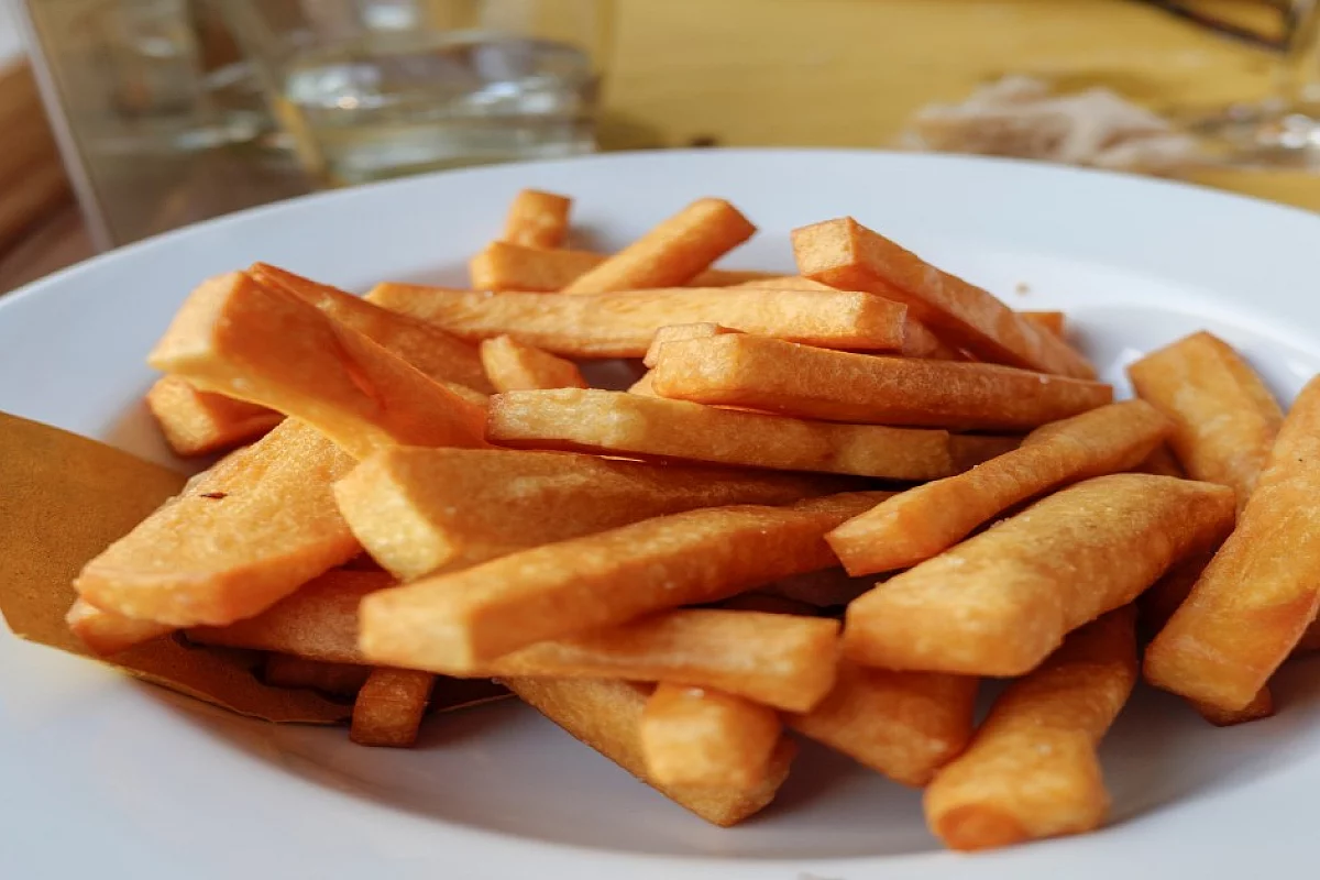 Polenta di ceci fritta