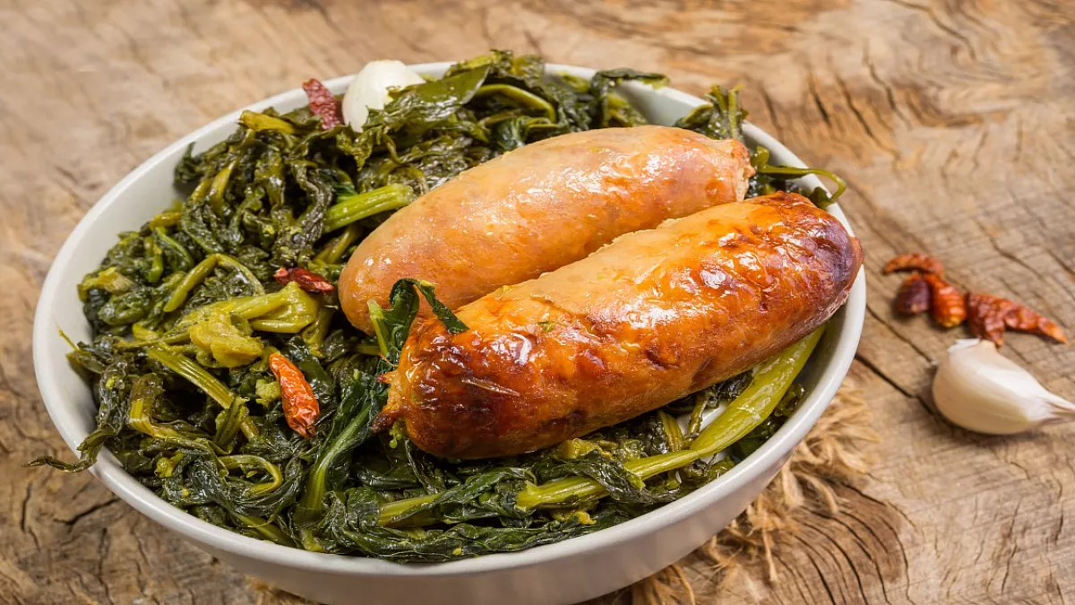 Salsicce e friarielli