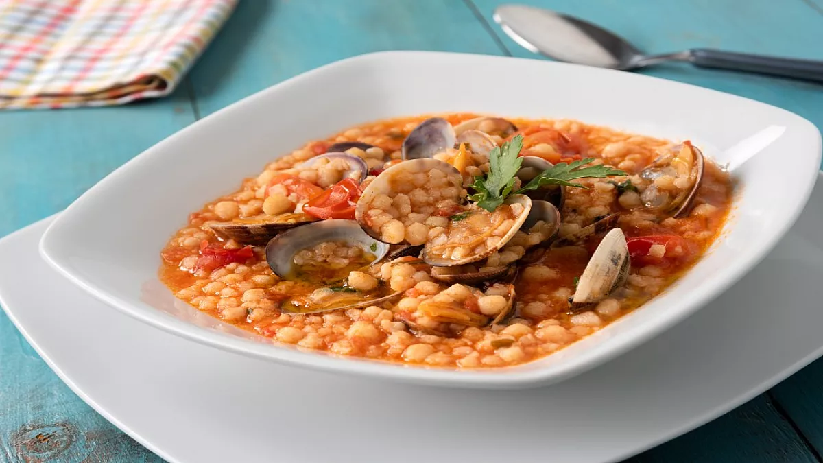 Fregola con le arselle