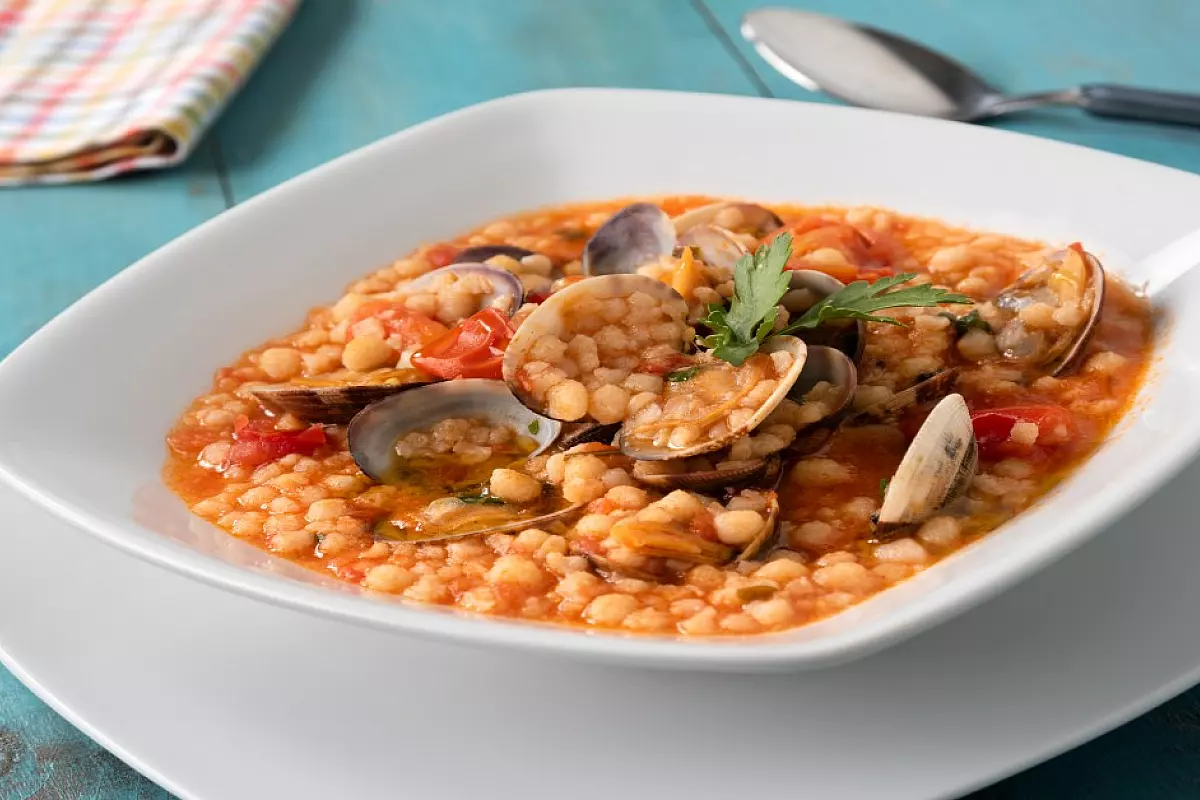 Fregola con le arselle