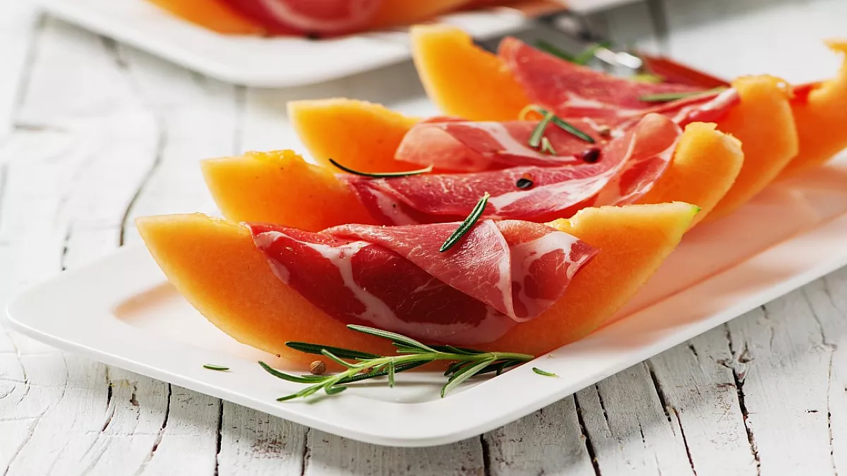 Melone e prosciutto crudo