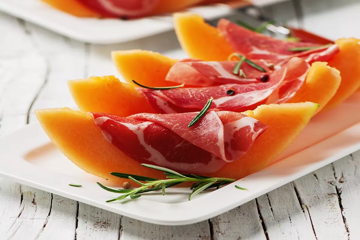 Melone e prosciutto crudo