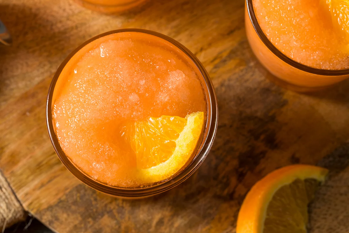 Homemade,Frozen,Aperol,Spritz,