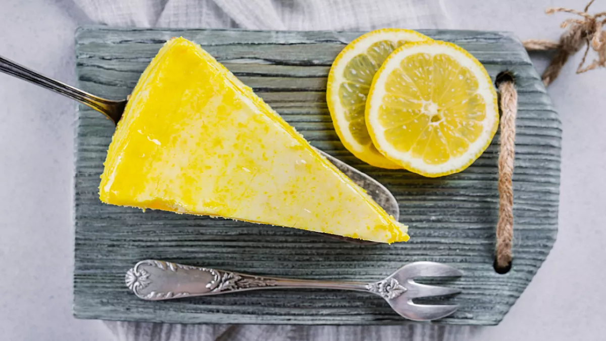 cheesecake al limone