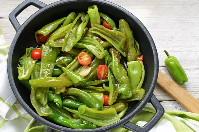 friggitelli in padella