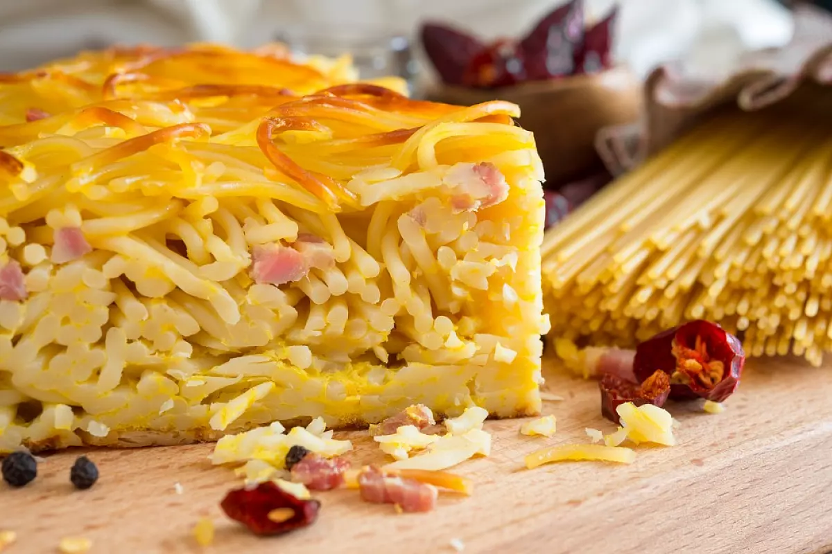 frittata di spaghetti