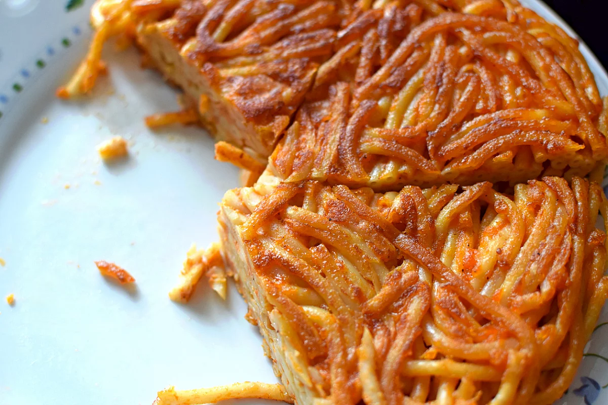 frittata di spaghetti