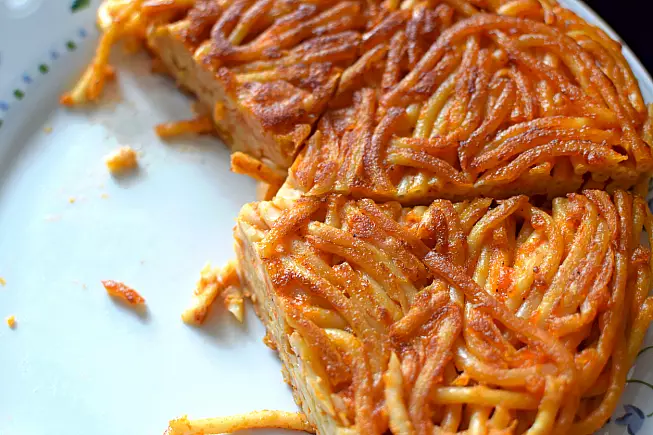 frittata di spaghetti