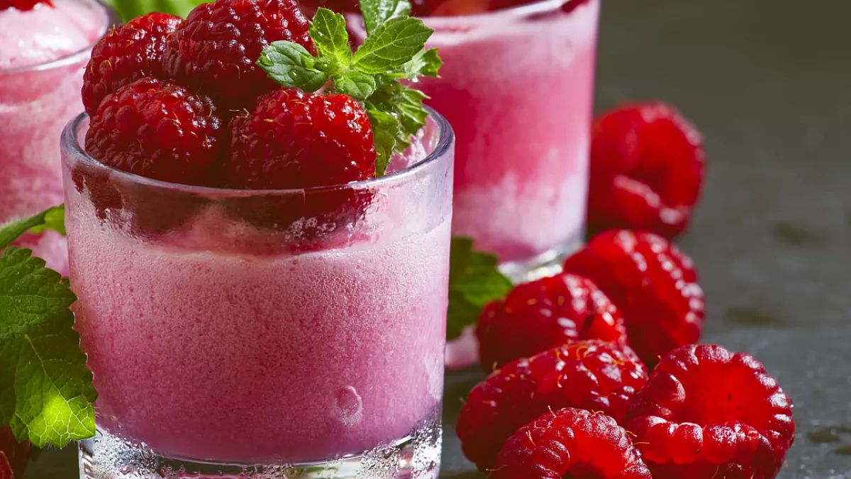 granita lampone gin
