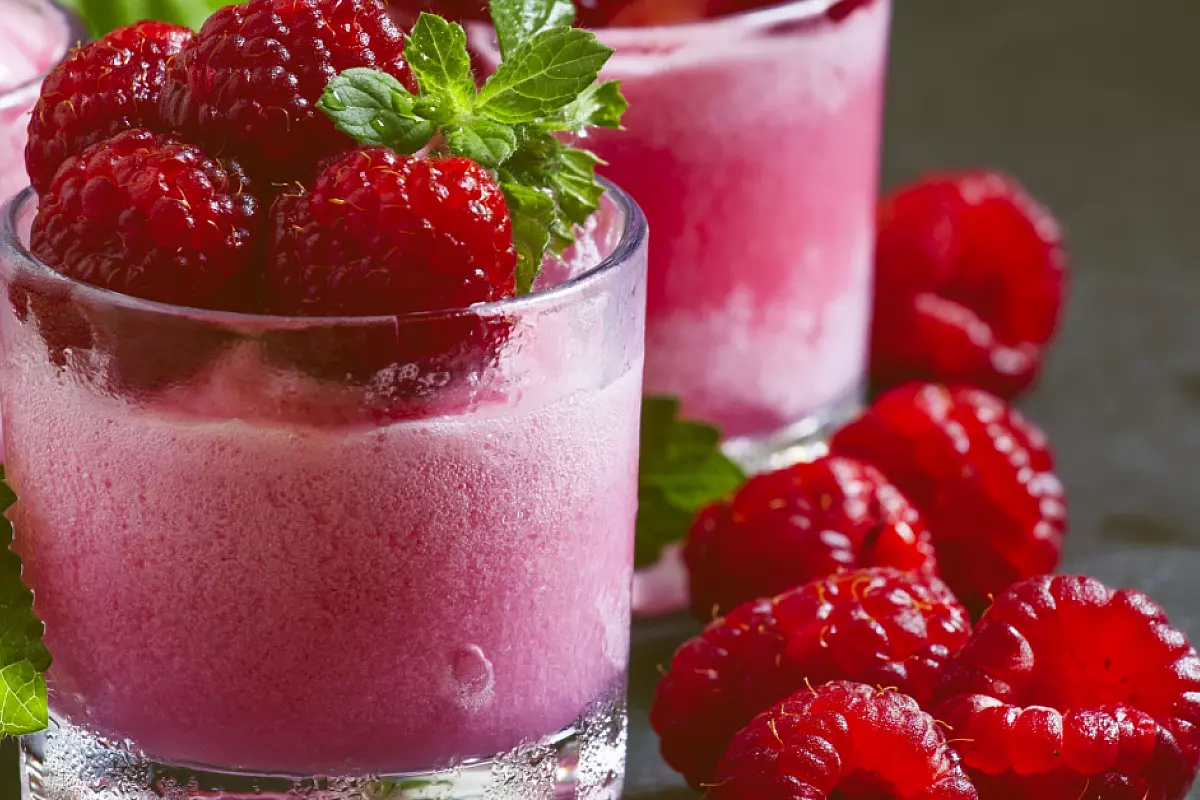 granita lampone gin
