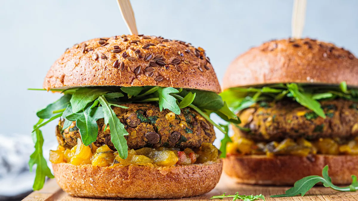 hamburger lenticchie
