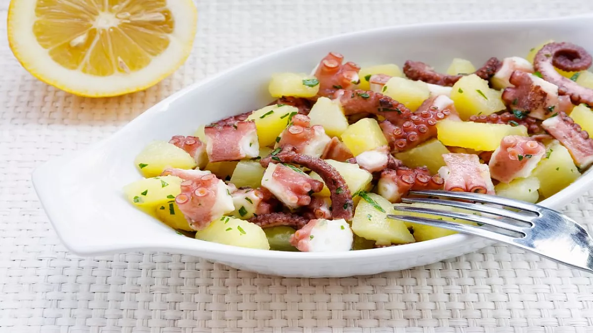 Insalata di polpo e patate