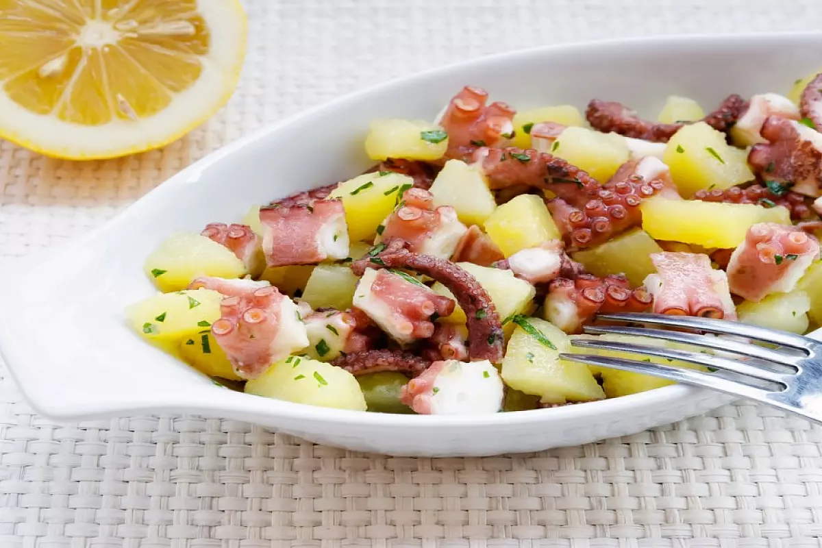 Insalata di polpo e patate