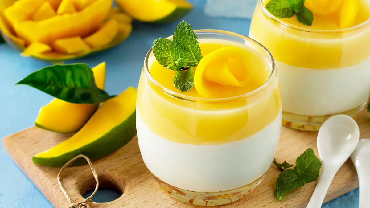 panna cotta alla frutta