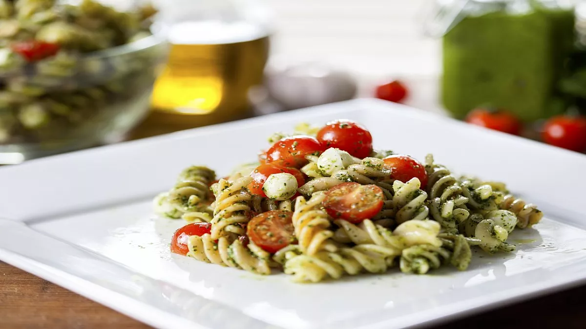 Pasta al pesto fredda