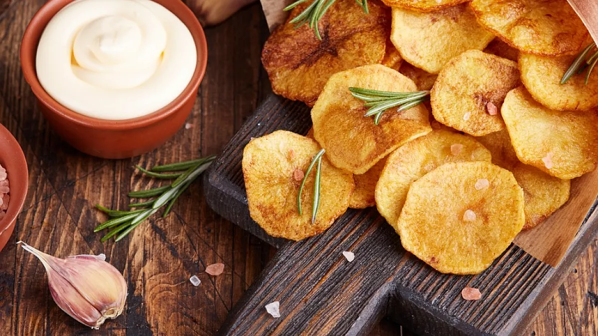 chips patate al forno