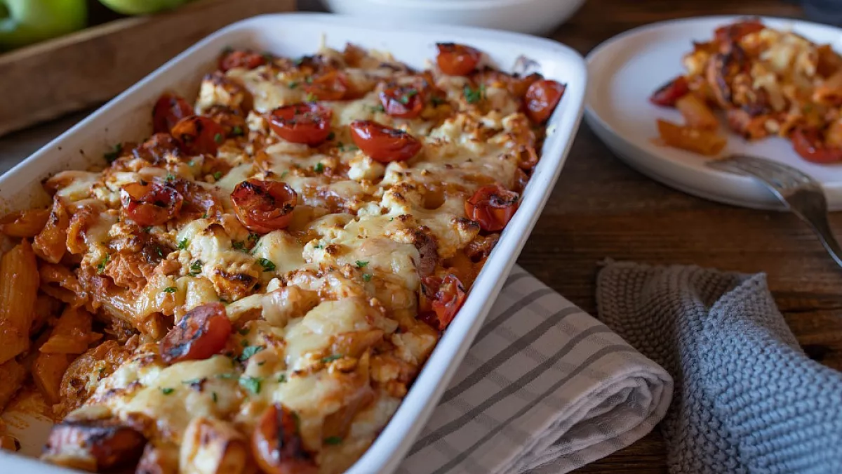 pasta pomodorini feta