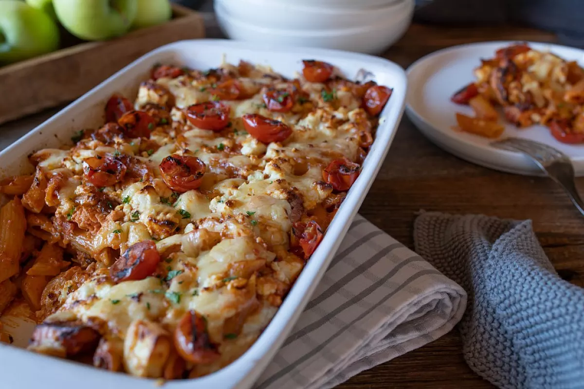 pasta pomodorini feta