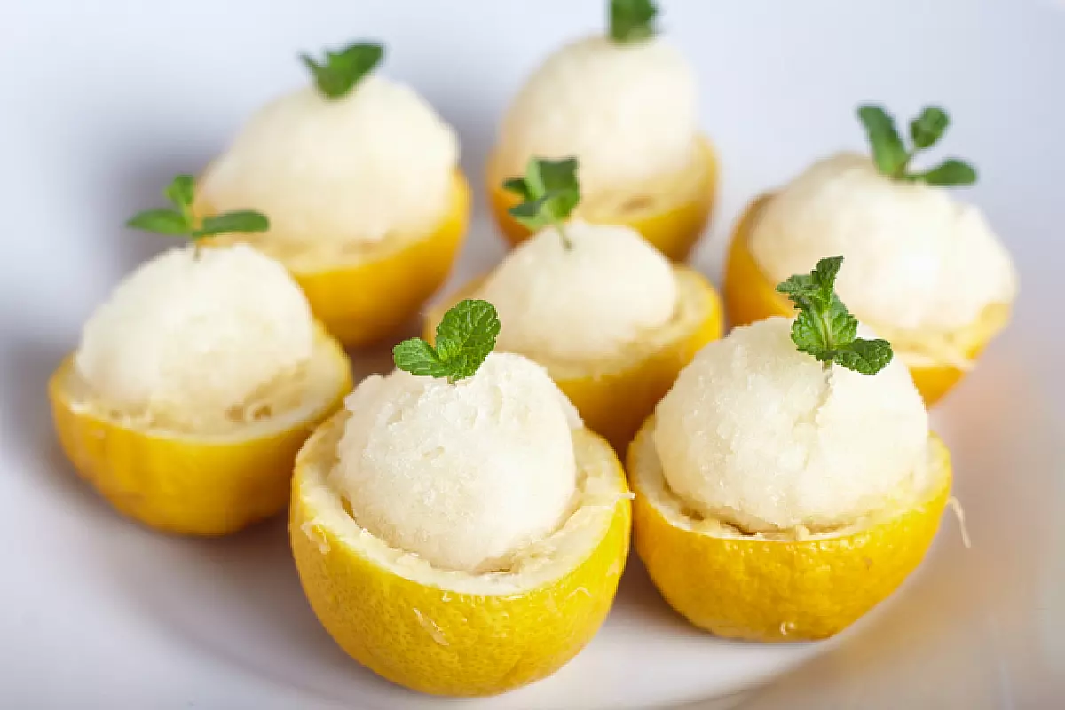 sorbetto al limone