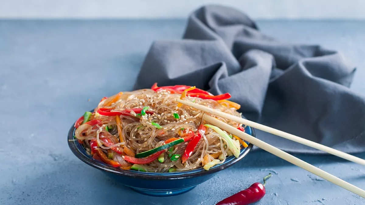 spaghetti di soia