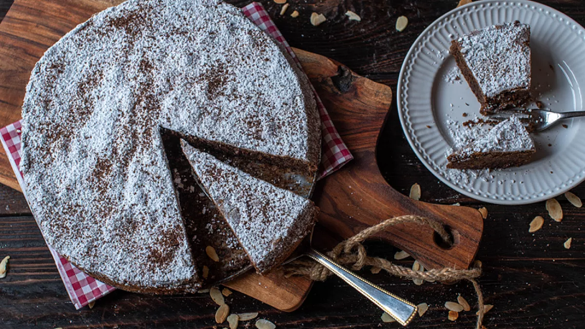 torta tenerina al cioccolato