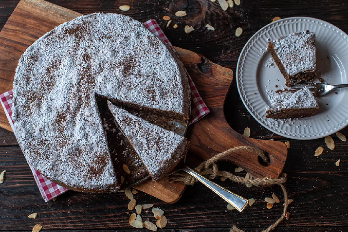 torta tenerina al cioccolato