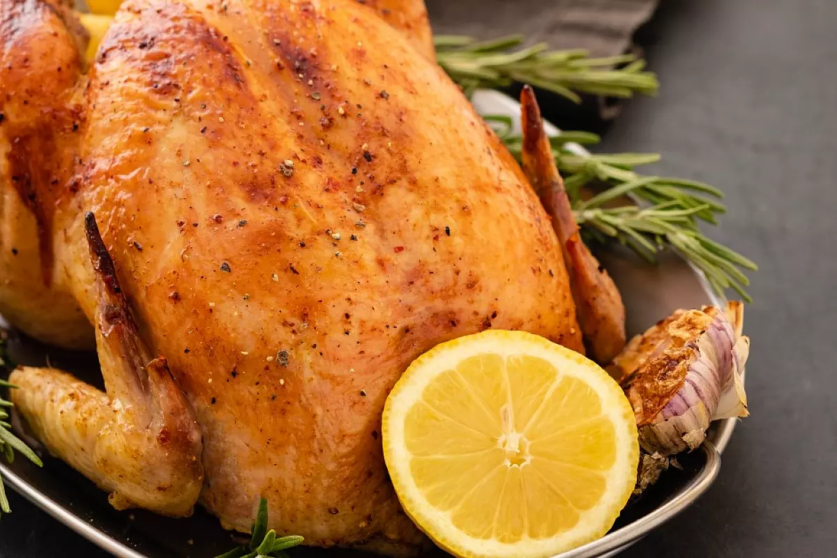 Pollo allo spiedo toscano