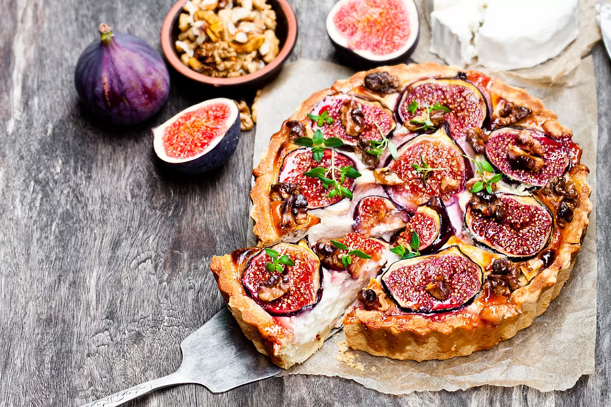 crinkle pie ai fichi e brie