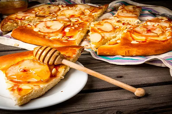 Focaccia alla frutta