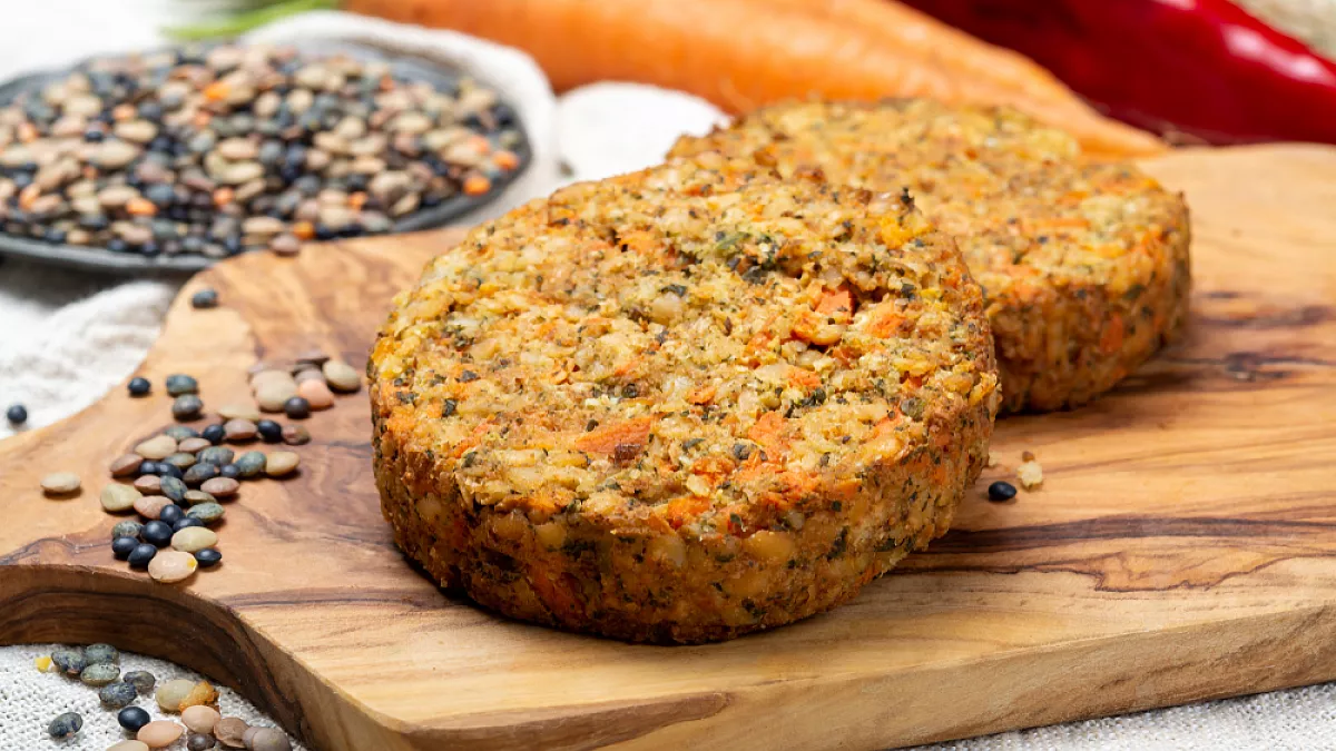 hamburger di lenticchie