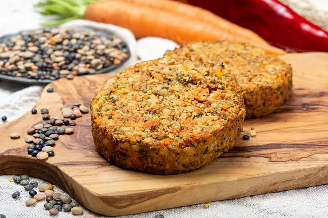 hamburger di lenticchie