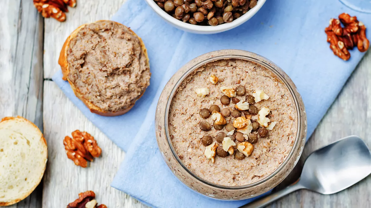 hummus di lenticchie