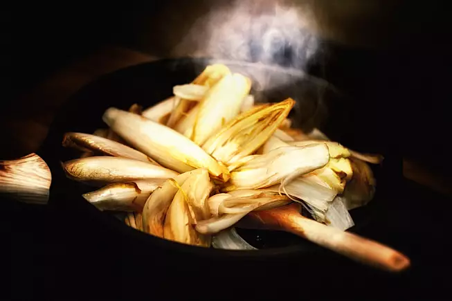 indivia belga saltata in padella