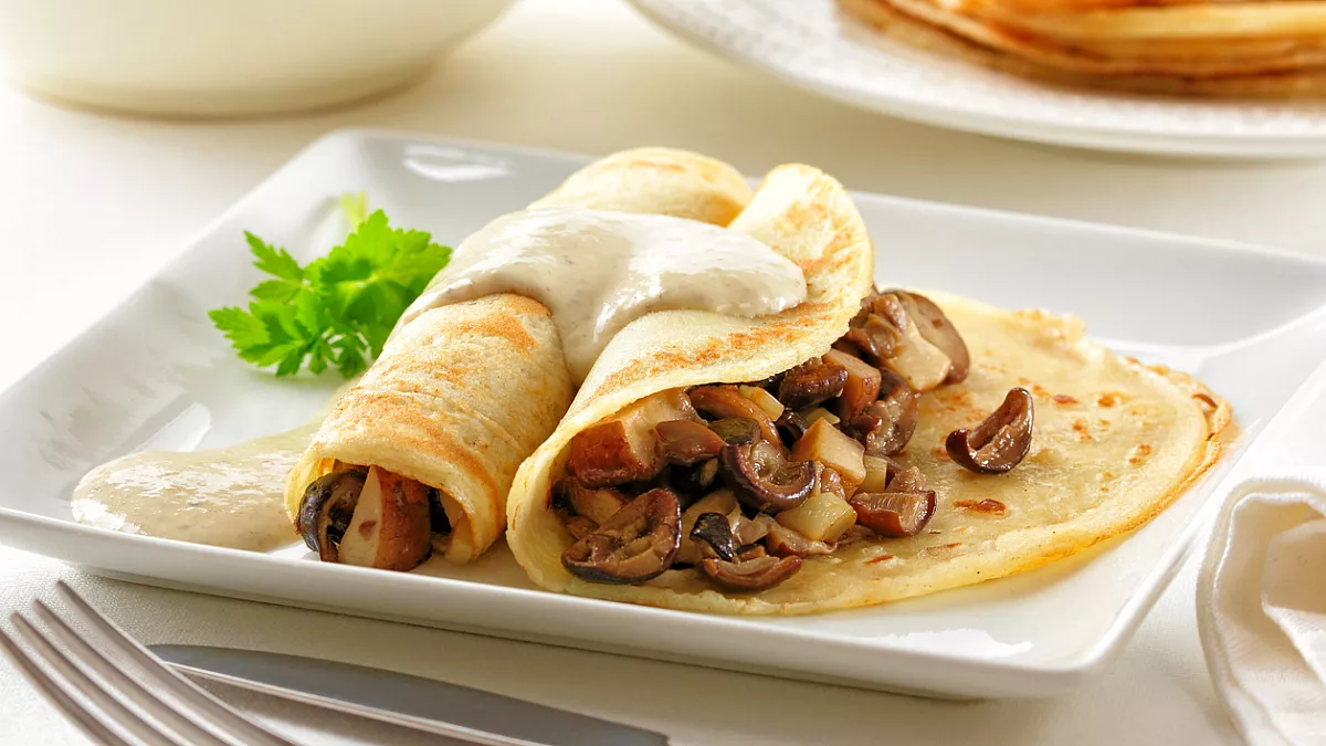 omelette ai funghi