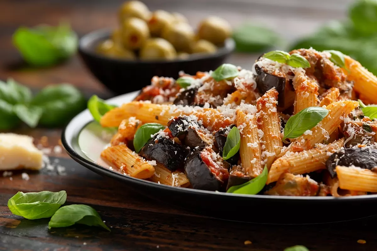 Pasta,Alla,Norma,
