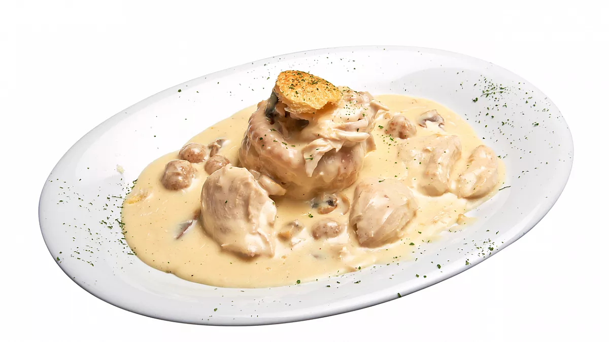 pollo alla crerma