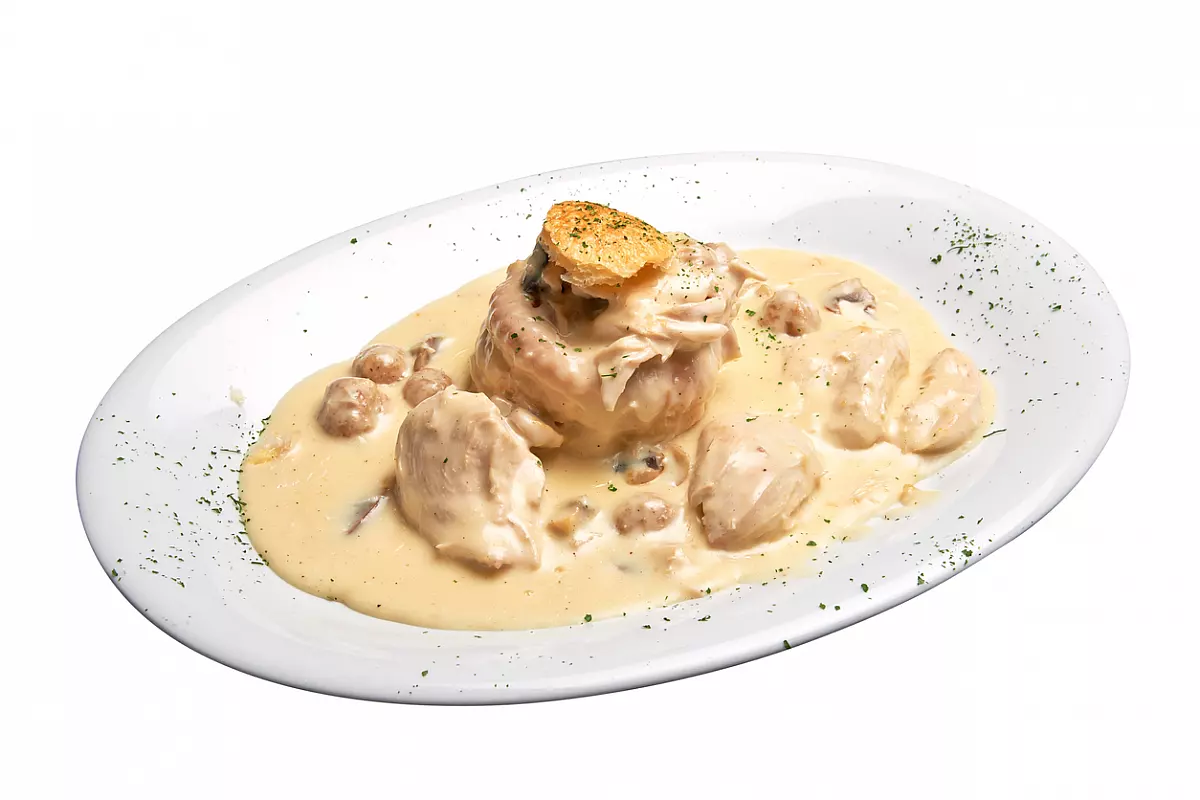 pollo alla crerma
