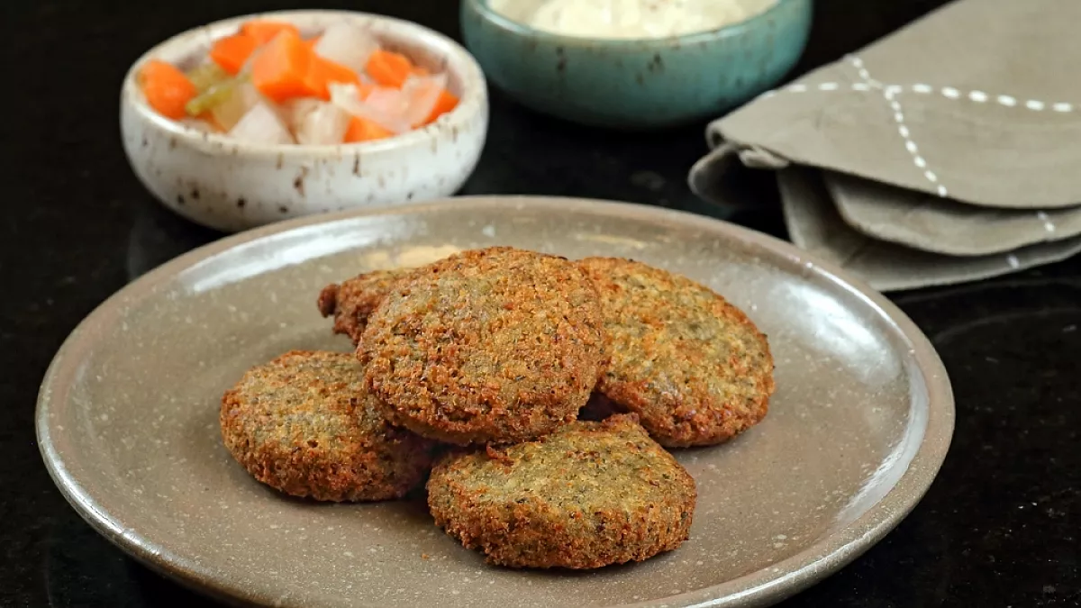 polpette ceci e finocchio