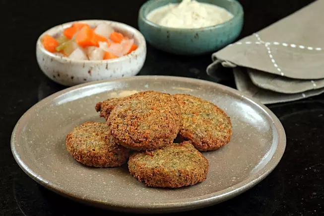 polpette ceci e finocchio