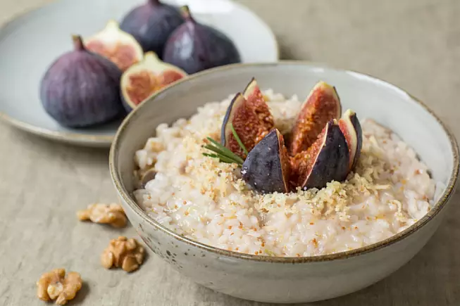 risotto ai fichi